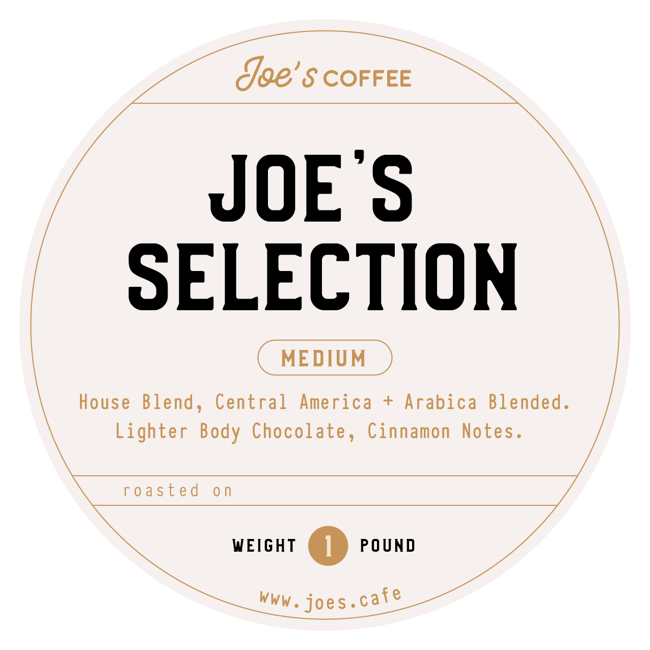 JOE’S SELECTION